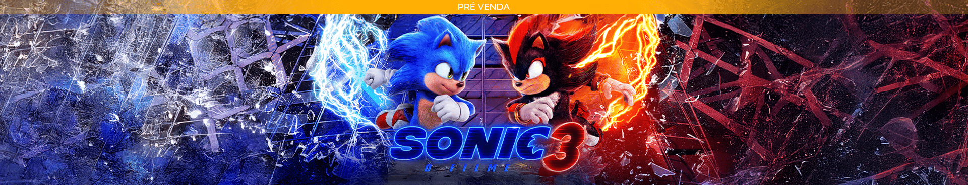 Sonic 3: O Filme - Pre Venda